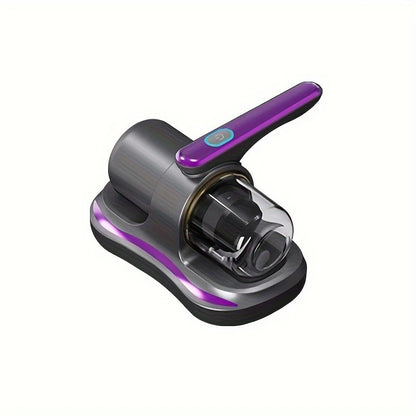 Blue Wireless Mite Removal Vacuum: Blue Light Sterilization, Deep Cleaning for Beds & Cars, Long Battery V1232-CMXCJ001