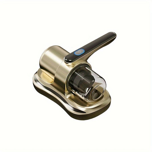 golden Wireless Mite Removal Vacuum: Blue Light Sterilization, Deep Cleaning for Beds & Cars, Long Battery V1232-CMXCJ003