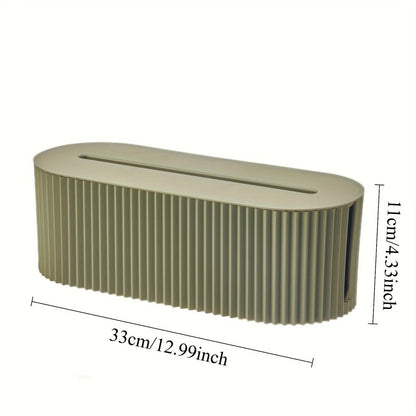 1 Multi-Scene Cable Storage Box Durable Desktop TV Cable Management System with Lid Scratch-Resistant Storage V1232-CPSNH001
