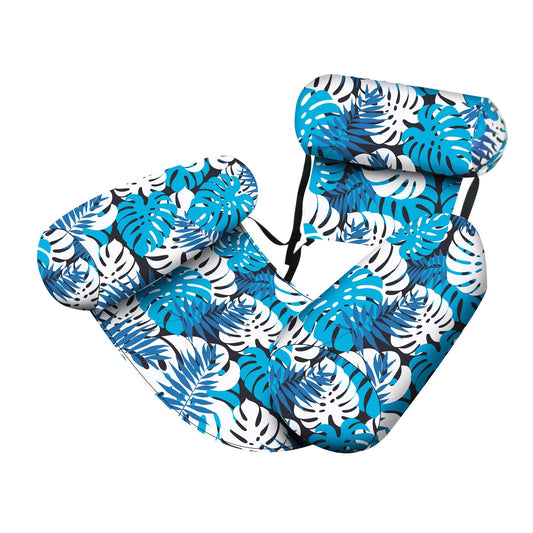 Water Floating Lounge Chair: Floating Pillow Design, Stable Sitting and Lying, Durable Oxford Fabric, Pool V1232-CQYCFC002