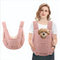 Pet Chest Carrier Front-Facing Backpack Small Dog Cat Breathable Carrier Hands-Free Sling(pink) V1232-CWBB001