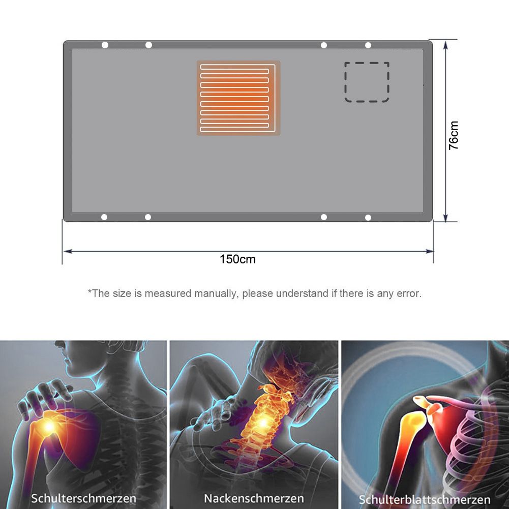 3-Setting Electric Heating Shawl | USB Rapid Warming, Portable & Machine Washable, Multifunctional Warming V1232-DRT001