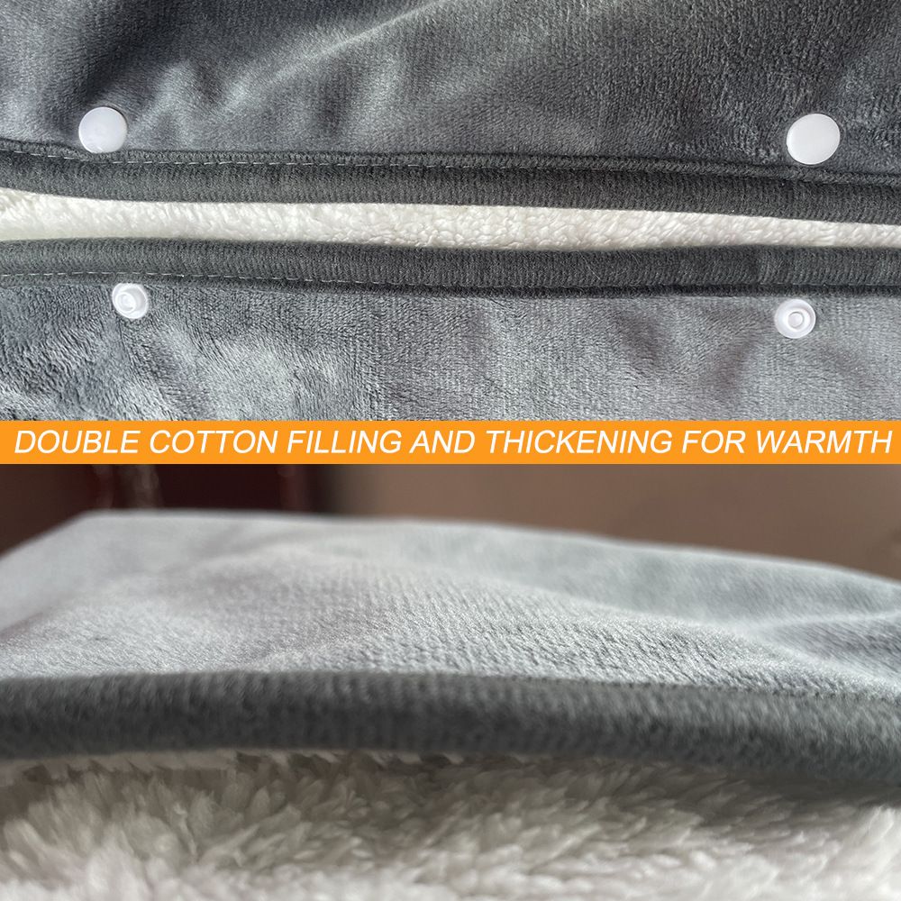 3-Setting Electric Heating Shawl | USB Rapid Warming, Portable & Machine Washable, Multifunctional Warming V1232-DRT001