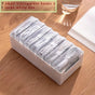 Transparent cable organizer, 7 small + 1 large combo design. Lightweight and durable, stores data cables and V1232-DXSNHQJY001