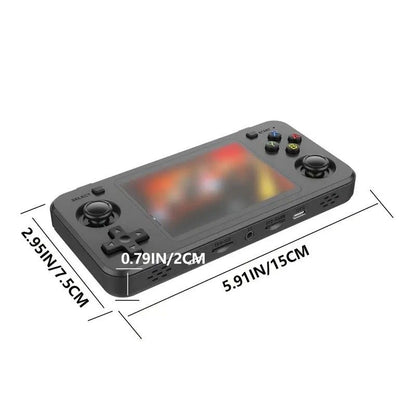 R36H Retro Game Console 64G Handheld with 23 Emulators, Linux System, 3.5-inch IPS Screen, 640x480 V1232-DZYXJ001