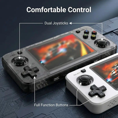 R36H Retro Game Console 64G Handheld with 23 Emulators, Linux System, 3.5-inch IPS Screen, 640x480 V1232-DZYXJ002