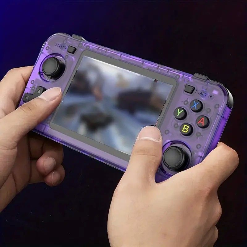 R36H Retro Game Console 64G Handheld with 23 Emulators, Linux System, 3.5-inch IPS Screen, 640x480 V1232-DZYXJ005