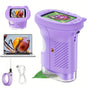 Children's 1000X Digital Microscope 2.4 Inch IPS Screen Portable Mini LED Microscope with Photo Video and PC V1232-ETXWJ004