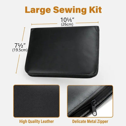229-Piece Chili Edition Sewing Kit: 41 Color Threads + Full Accessories + Portable Case - Perfect for Home V1232-FRGJB001