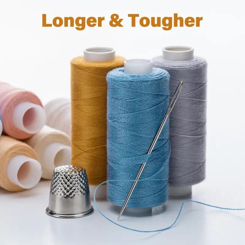229-Piece Chili Edition Sewing Kit: 41 Color Threads + Full Accessories + Portable Case - Perfect for Home V1232-FRGJB001