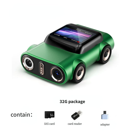 Creative Car-Shaped 2K HD Thumb Camera: Mini & Portable, Auto Focus, Clear in Low Light, Captures Every V1232-G5MNXJ001