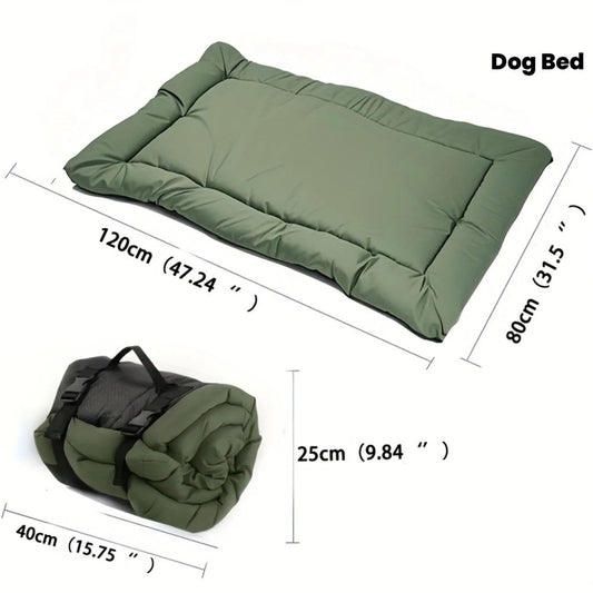 High-Quality Pet Portable Moisture-Proof Mattress, 120x80cm Large Size, Foldable for Storage, Wear-Resistant V1232-GGCYC008