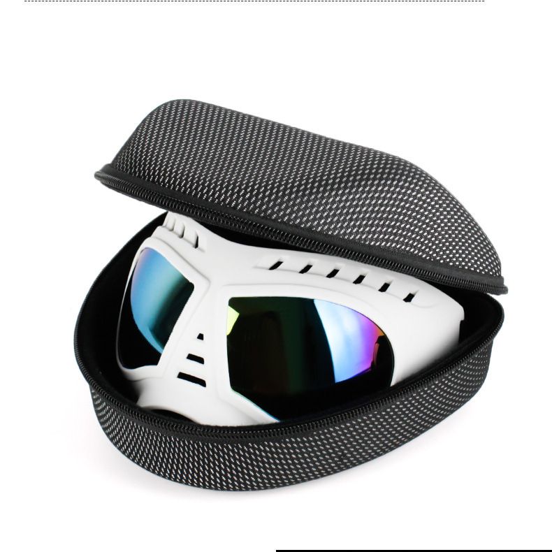 Large Dog Goggles | Windproof, Snowproof, UV Protection, Flexible Frame Sunglasses for Outdoor V1232-GGHMJ002