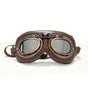 Retro Aviator Dog Goggles | Windproof & UV Protection Adjustable Foldable Sunglasses for Medium-Large V1232-GGHMJ004