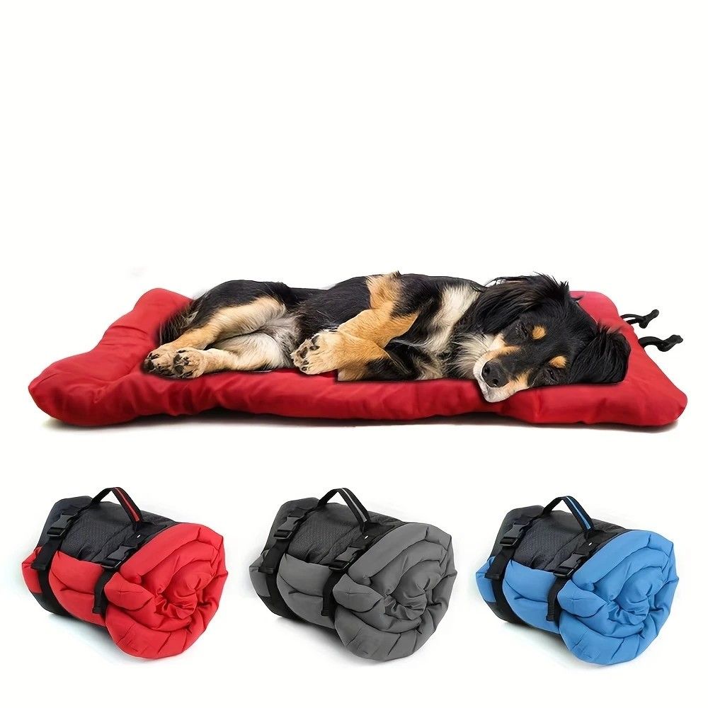 High-quality moisture-proof thick portable camping dog bed suitable for medium / large / small dogs - durable V1232-GGLYC001