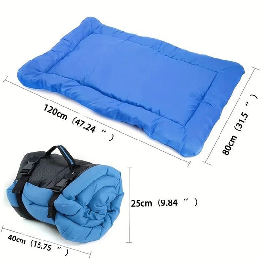 High-Quality Pet Portable Moisture-Proof Mattress, 120x80cm Large Size, Foldable for Storage, Wear-Resistant V1232-GGLYC006