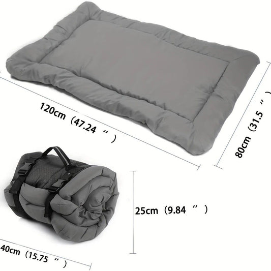 High-Quality Pet Portable Moisture-Proof Mattress, 120x80cm Large Size, Foldable for Storage, Wear-Resistant V1232-GGLYC007