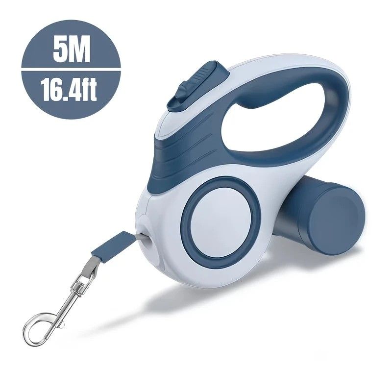 Multi-function Automatic Retractable Pet Leash: High-Strength Anti-Break, One-Click Lock, Comfortable Grip, V1232-GGQYS003