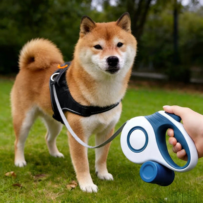 Multi-function Automatic Retractable Pet Leash: High-Strength Anti-Break, One-Click Lock, Comfortable Grip, V1232-GGQYS003