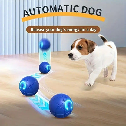 mart Interactive Rolling Pet Ball - Automatic Self-Moving Cat & Small Dog Toy, Bite-Resistant Rechargeable V1232-GGTTWJQ002