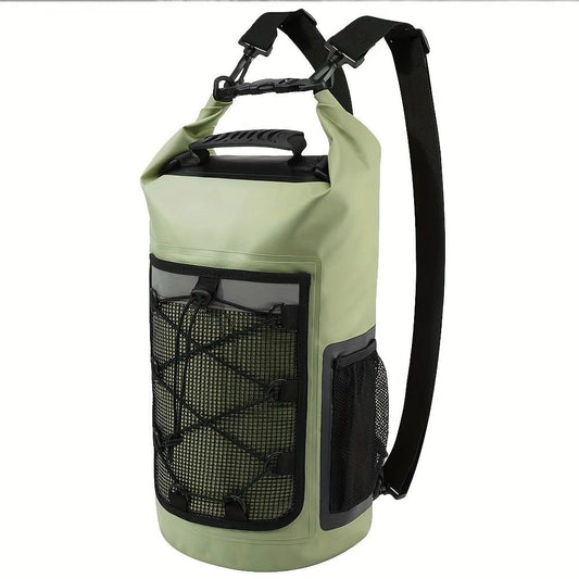 25L Large Capacity Waterproof Backpack Double Layer Rainproof Dry Wet Separation Abrasion Resistant Night V1232-GZD005