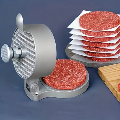 Household Burger Patty Press, Adjustable Thickness, Non-Stick Coating, Makes Perfect Patties Easily V1232-HBRBJ001