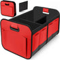 1 Car Trunk Organizer, Automotive Storage, Reinforced Handle, Foldable Multi-Compartment Car Organizer, 600D V1232-HBXSNX001