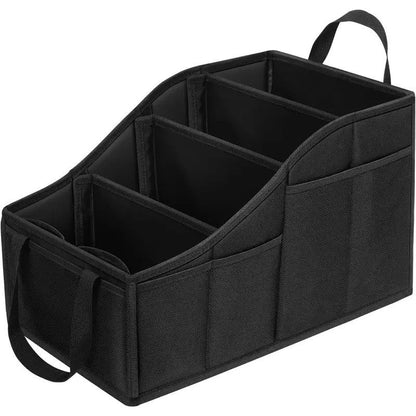 Car Multi-Compartment Organizer: Non-Slip & Spacious, 4-Section Storage for a Tidy Interior V1232-HBXSNX006