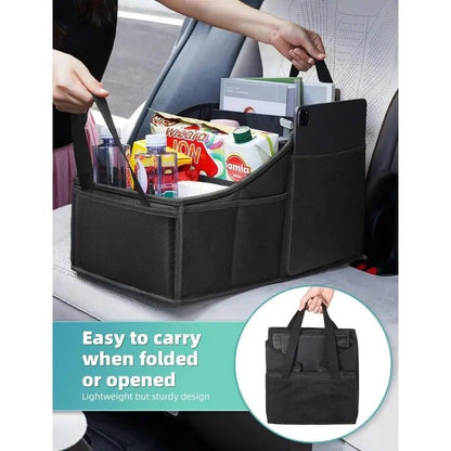 Car Multi-Compartment Organizer: Non-Slip & Spacious, 4-Section Storage for a Tidy Interior V1232-HBXSNX006