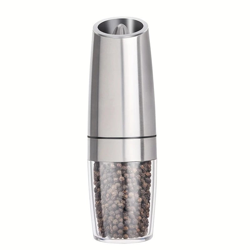 Black Gravity - sensing, grind with tilting -- Intelligent Pepper Grinder, adjust grind fineness freely for V1232-HJYMQ001