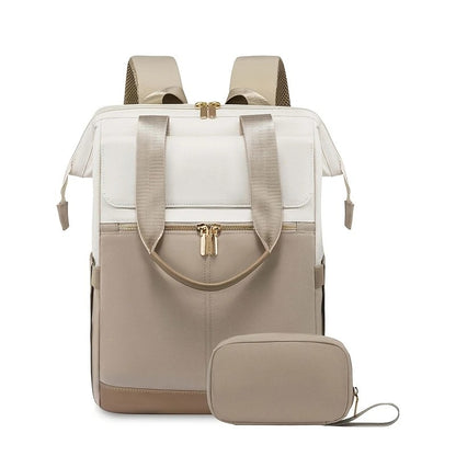 GREY Korean-style Fashion Compact Backpack, Multi-functional & Large Capacity, Lightweight & Easy to Carry, V1232-HXJZBB003