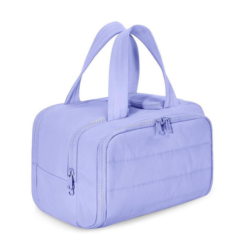 Travel Toiletry & Makeup Bag - Large Capacity Organiser Wash Bag with Compartments(BLUE) V1232-HZSNB-1-003