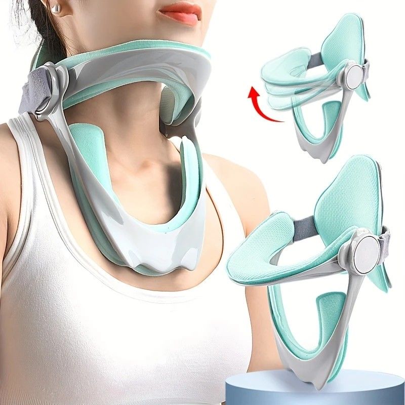 1 Adjustable Neck Support Brace, Cervical Spine Protector, Prevents Head Droop, Suitable for Adults and V1232-JBZCJ001