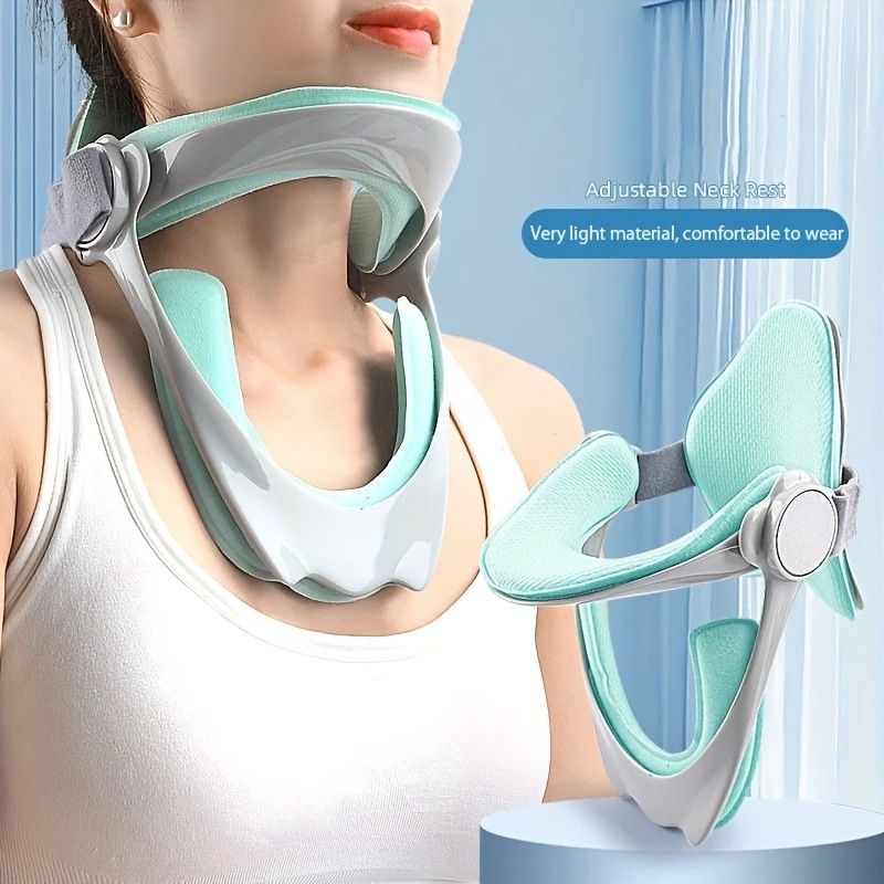 1 Adjustable Neck Support Brace, Cervical Spine Protector, Prevents Head Droop, Suitable for Adults and V1232-JBZCJ001