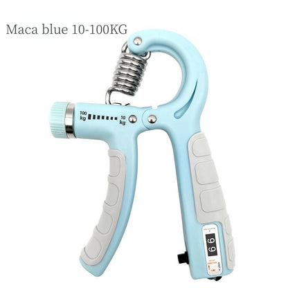 Adjustable Heavy-Duty Grip Strengthener with Counter, 5-60kg - Powerful Forearm and Wrist Builder for V1232-JSBLQ002