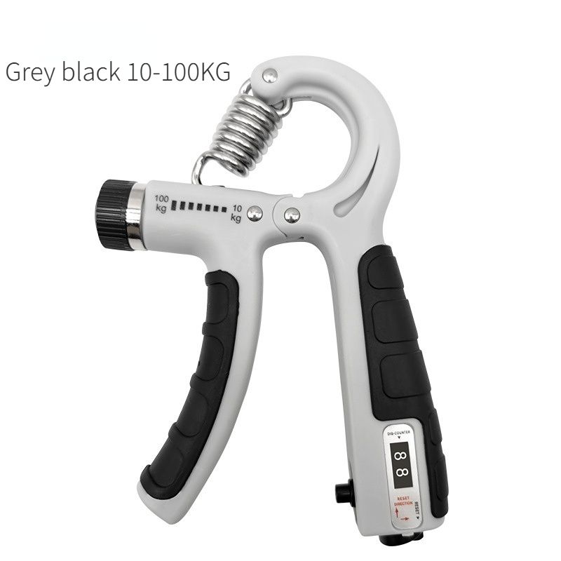 Adjustable Heavy-Duty Grip Strengthener with Counter, 10-100kg - Powerful Forearm and Wrist Builder for V1232-JSBLQ003