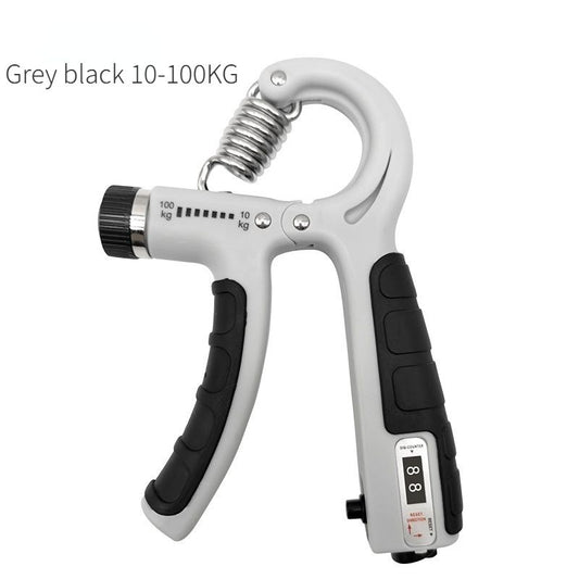 Adjustable Heavy-Duty Grip Strengthener with Counter, 10-100kg - Powerful Forearm and Wrist Builder for V1232-JSBLQ004