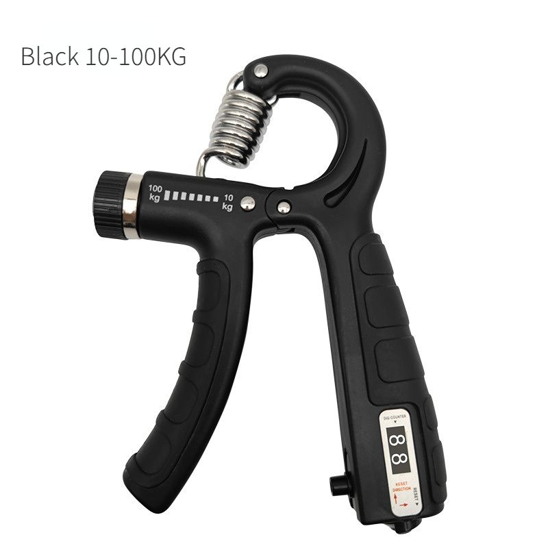 Adjustable Heavy-Duty Grip Strengthener with Counter, 10-100kg - Powerful Forearm and Wrist Builder for V1232-JSBLQ005