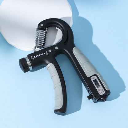 Adjustable Heavy-Duty Grip Strengthener with Counter, 10-100kg - Powerful Forearm and Wrist Builder for V1232-JSBLQ006