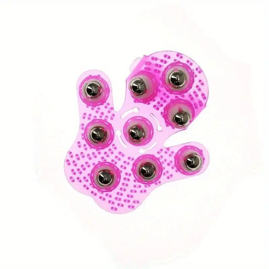 "Palm Nine-Ball Massager" - One Roll Relieves Fatigue, Full Relaxation for Neck, Shoulders, Legs and Feet. V1232-JZAMQ001