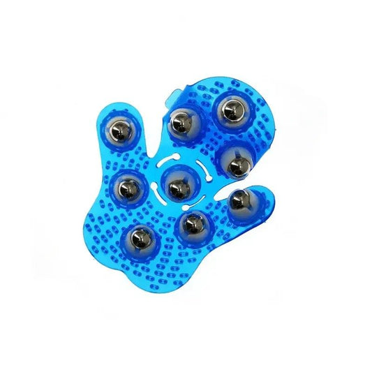 "Palm Nine-Ball Massager" - One Roll Relieves Fatigue, Full Relaxation for Neck, Shoulders, Legs and Feet. V1232-JZAMQ002