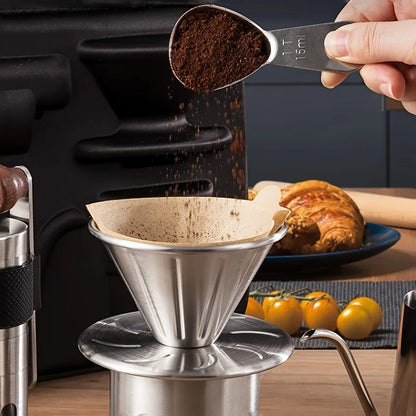 6-Piece Pour Over Coffee Set, Coffee Machine Gift Box, Pour Over Coffee Kettle, Coffee Cup, Coffee Bean V1232-KFLXTZ003