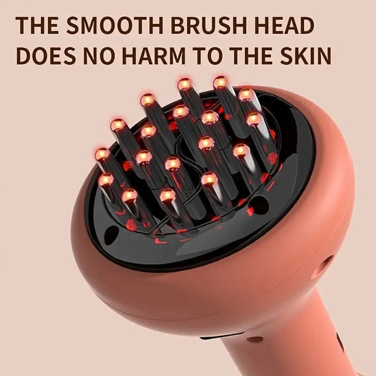 Smart Lymphatic and Back Massager, featuring deep tissue massage and portable design. Powered by USB with a V1232-LBAMQ001