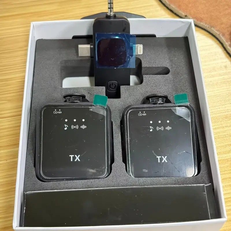 2.4G Wireless Lavalier Microphone: Multi - person, Full - scenario Audio, 25m HD Noise - reduction V1232-LJMKF001