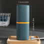 1pc Portable Toothbrush Holder Box, Multi-functional Travel Toothbrush Storage Case, Mouthwash Cup and V1232-LXSYB004