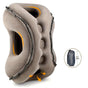Inflatable Travel Pillow | Multi-Scene Ergonomic Design, 3-Second Inflate/Deflate, Relieves Travel V1232-LXZTCQ001