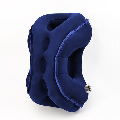 Inflatable Travel Pillow | Multi-Scene Ergonomic Design, 3-Second Inflate/Deflate, Relieves Travel V1232-LXZTCQ001