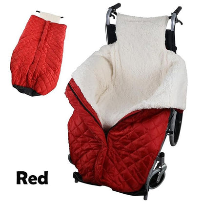 Winter Elderly Wheelchair Heating Blanket | Windproof & Fleece-Lined, Ideal for Both Outings and Home V1232-LYBNT002