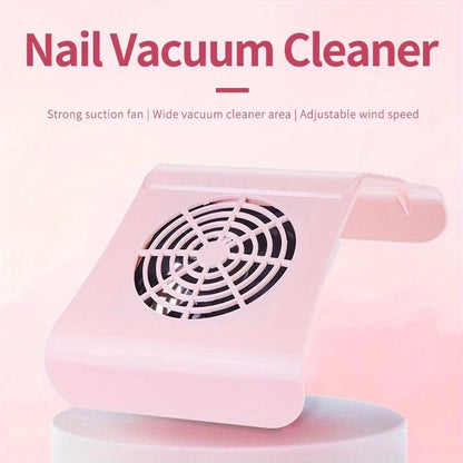 Nail Dust Collector: USB-Powered, Strong Suction, One-Touch Operation, Say Goodbye to Dust Troubles.PINK V1232-MJXCJ001
