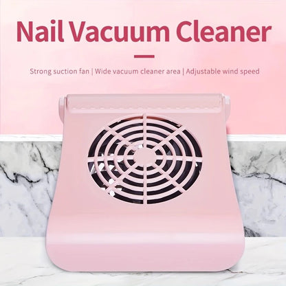Nail Dust Collector: USB-Powered, Strong Suction, One-Touch Operation, Say Goodbye to Dust Troubles.GREEN V1232-MJXCJ003